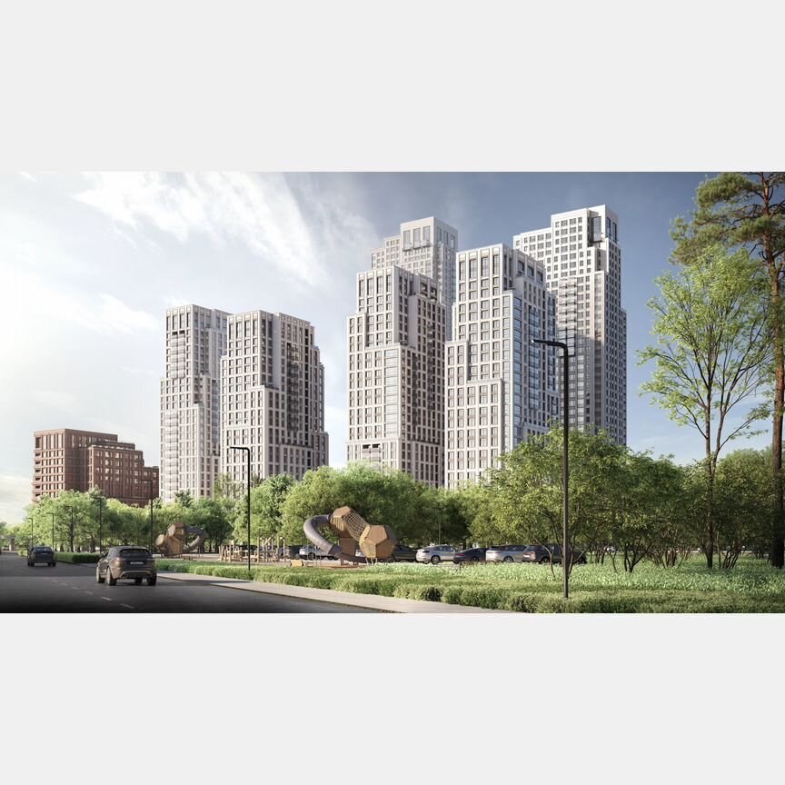 4-к. квартира, 126,8 м², 4/27 эт.