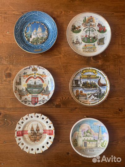 Тарелки декоративные 68шт. одним лотом