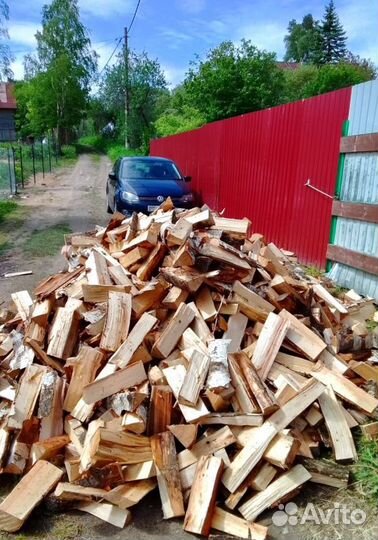 Дрова Осина подготовленные с доставкой любого объе