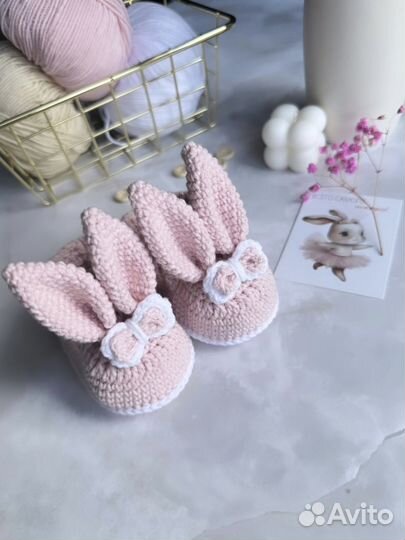 Вязаные игрушки, наборы для новорожденного