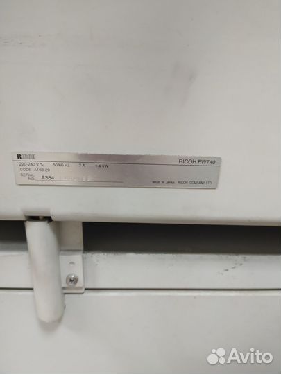 Копировальный аппарат Ricon FW740