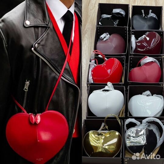 Сумка Alaia натуральная кожа