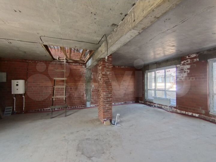 Своб. планировка, 107,7 м², 2/3 эт.