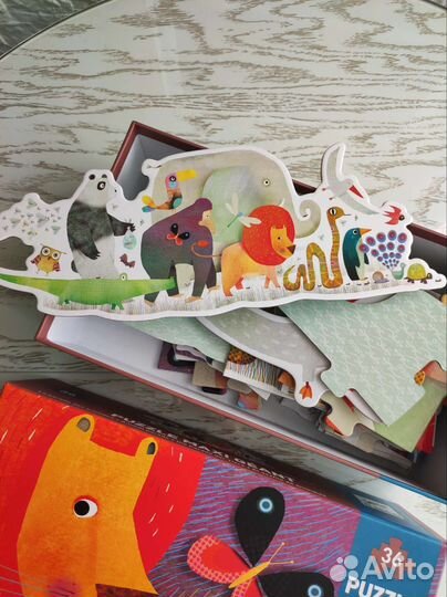 Пазлы Джеко и Ларсен. Djeco, Larsen