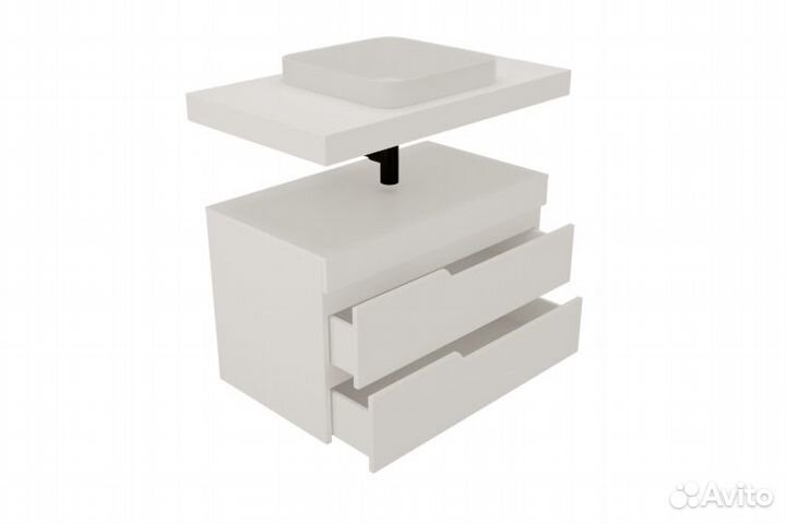 Тумба под раковину подвесная Морель