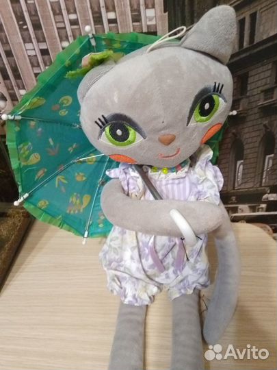 Мягкая игрушка кошка