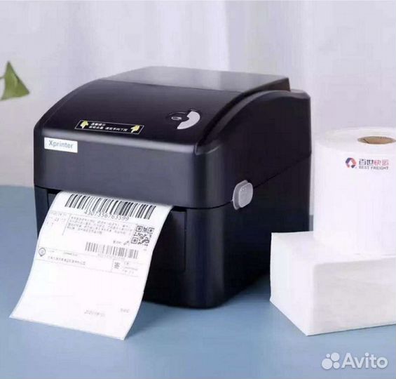 Термопринтер этикеток XPrinter XP-420B USB новый