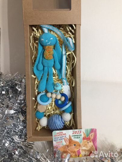 Грызунок, игрушка, держатель для коляски/кроватки