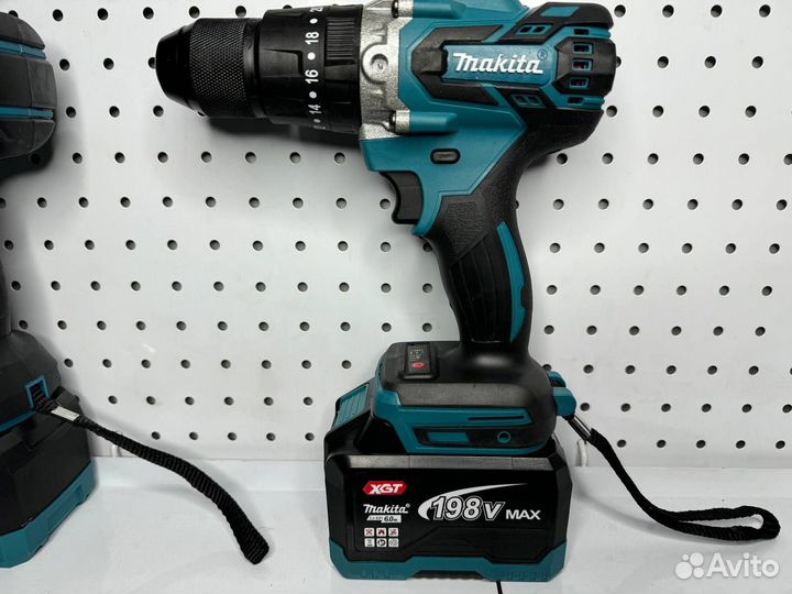 Набор Makita 3В1 Шуруповерт+ушм+Гайковерт350