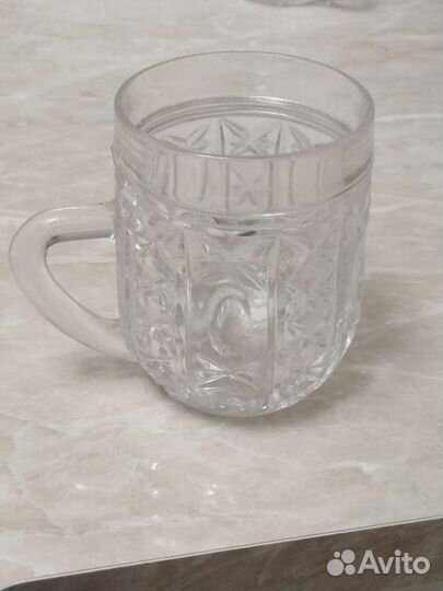 Пивные кружки СССР хрусталь