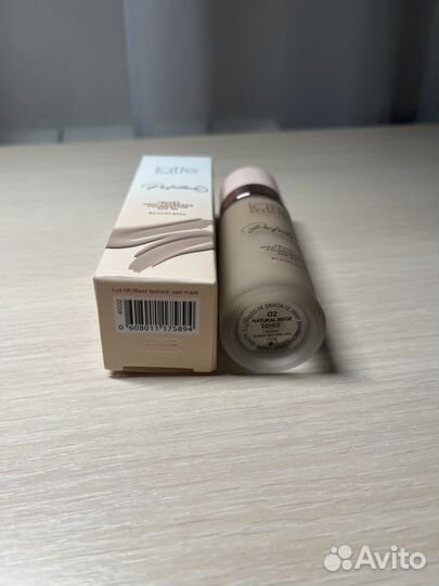 Тональная основа Latte beauty 02 natural beige