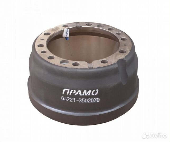 Барабан тормозной маз / 10 отверстий прамо