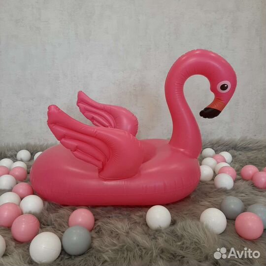 Надувной фламинго детский