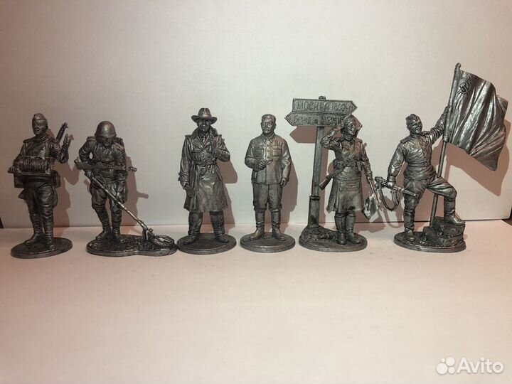 Оловянные солдатики 2 мировая война 54 мм