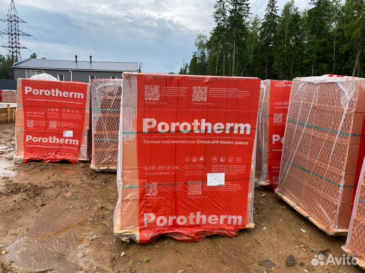 Керамические Блоки Porotherm Thermo