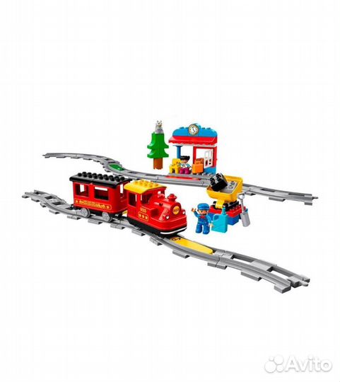 Конструктор lego duplo 10874 Поезд на паровой тяге