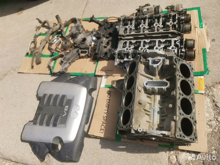 В разборе двигатель vk50ve Infiniti fx50s s51