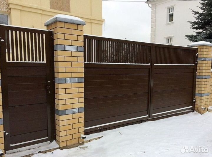 Ворота распашные