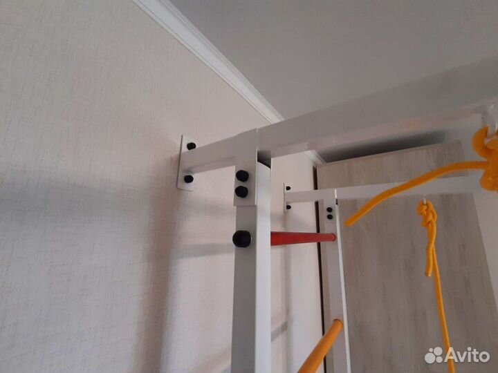 Шведская стенка(детская) +канат+кольца+верёвочная