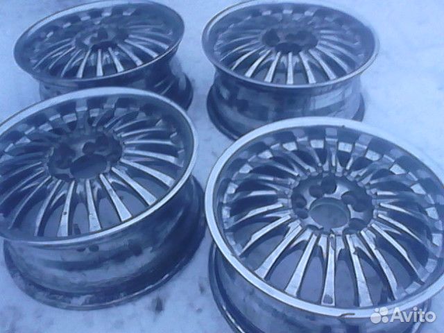 Диски R16 VW Polo, хром 5*100 / 114,3 4шт