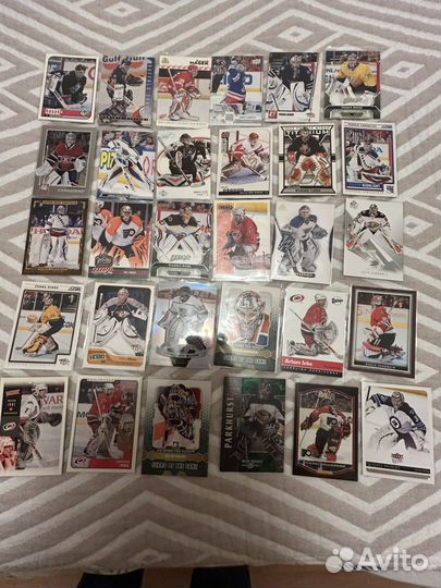 Карточка NHL вратари