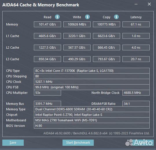 Игровой пк i7 13700K, RTX 3080, 32 GB DDR5