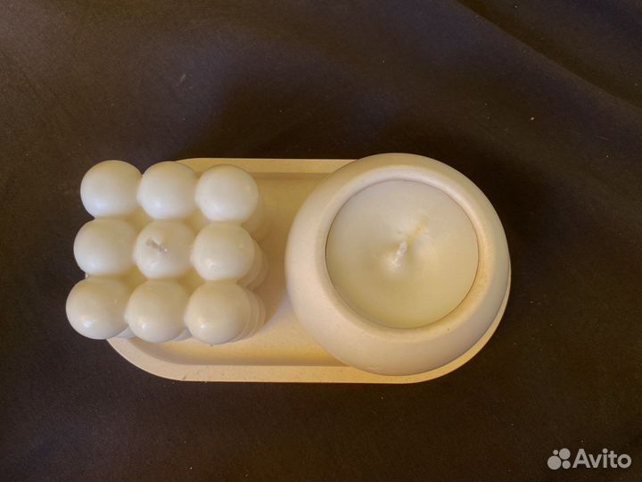 Свечи из натурального соевого воска