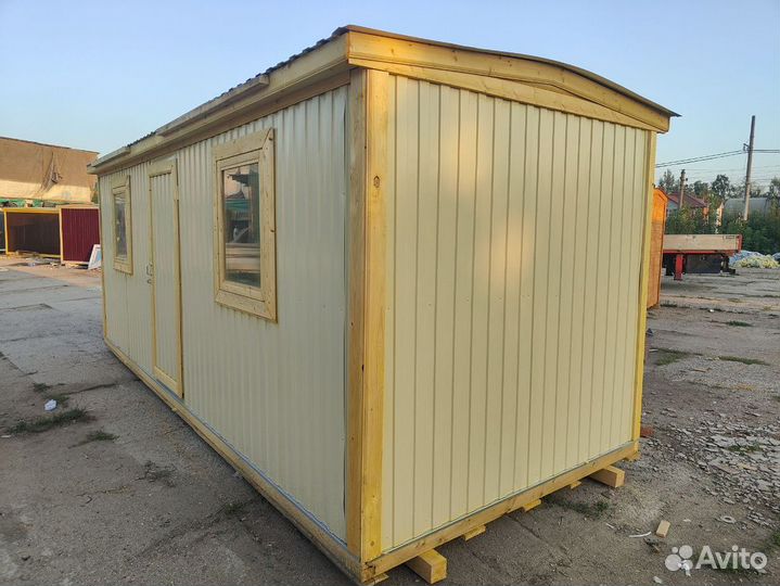 Бытовка вагончик с надежной крышей, всегда в наличии
