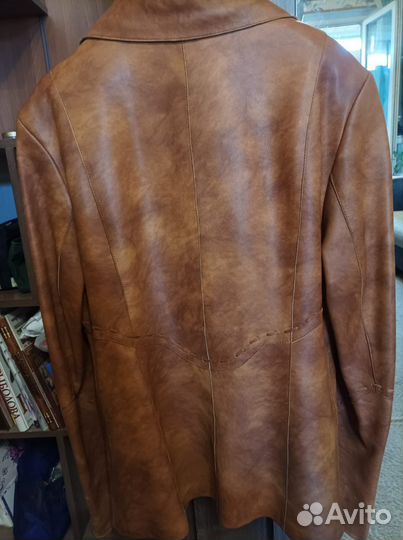 Куртка кожаная женская 48-50