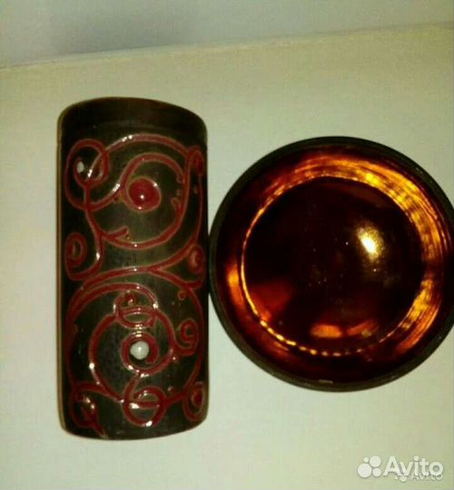 Керамика грузинская чёрная 60-х годов СССР