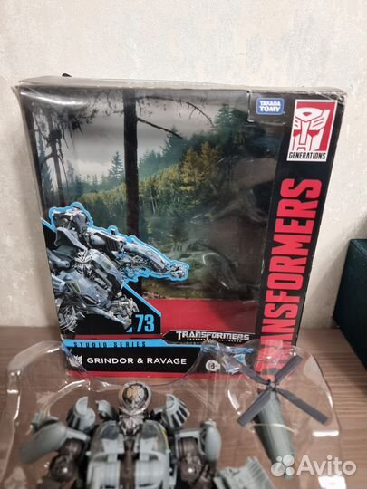 Трансформер hasbro Grindor and ravage (21,59см)