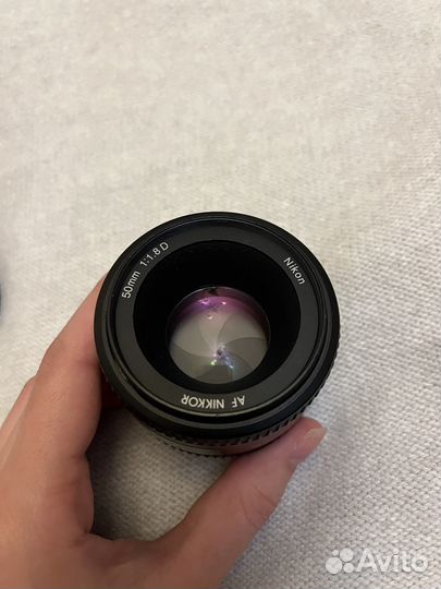 Объектив Nikon Nikkor AF 50mm 1:1.8D