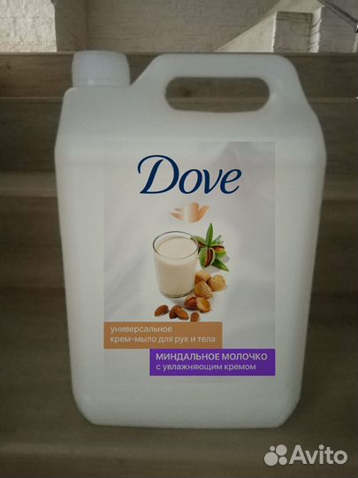 Жидкое крем-мыло Dove 5л