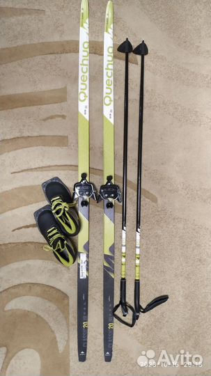 Комплект беговых лыж Quechua 150 см