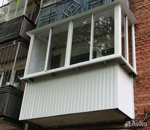 Остекление балкона с гарантией
