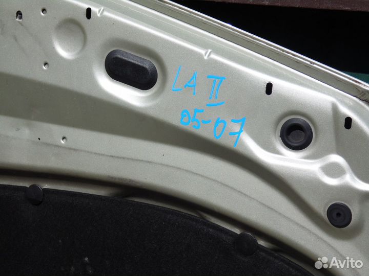 Капот Рено Лагуна 2 бежевый рестайлинг