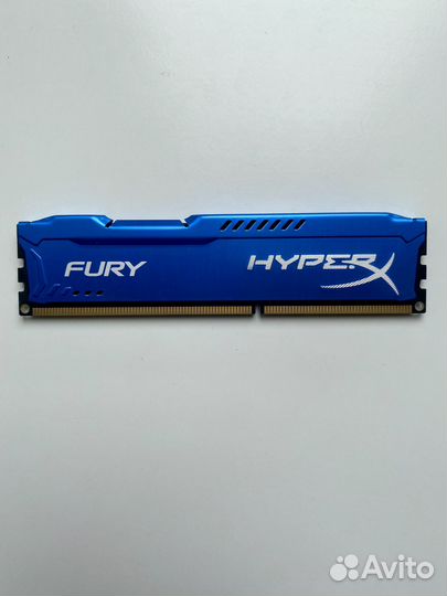 Kingston HyperX Fury DDR3 4Gb 1600Mhz