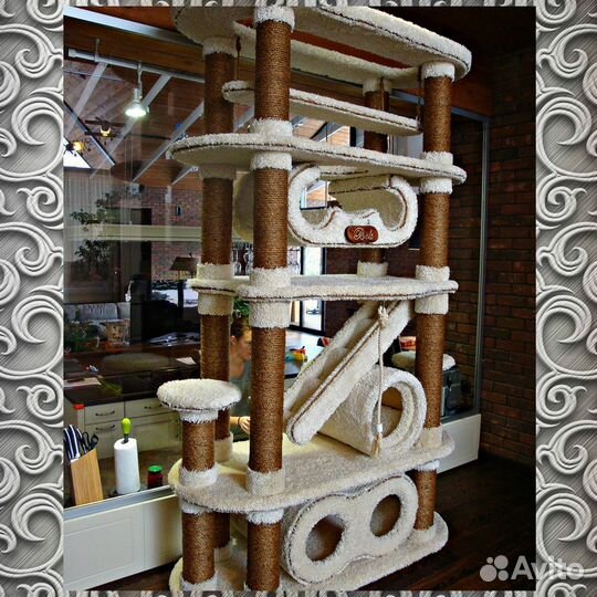 Комплекс-дом для кошки 