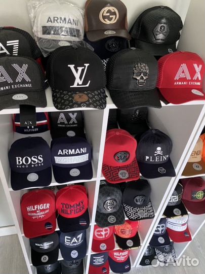 Бейсболка кепка разных брендов (premium)