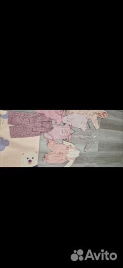 Вещи пакетом на девочку размер 68