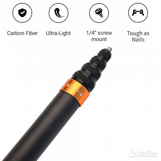 Селфи палка 3 метра невидимая Insta 360 x3 новая