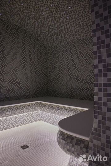 Баня с банным чаном и хамамом