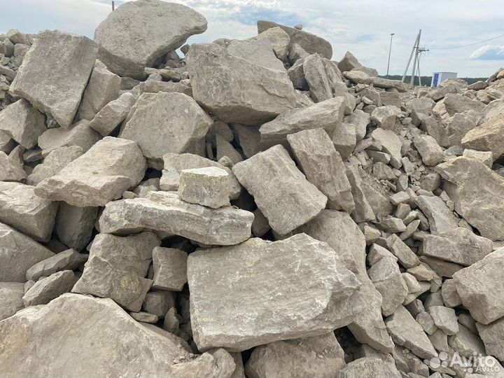 Бутовый камень фракции 0*300