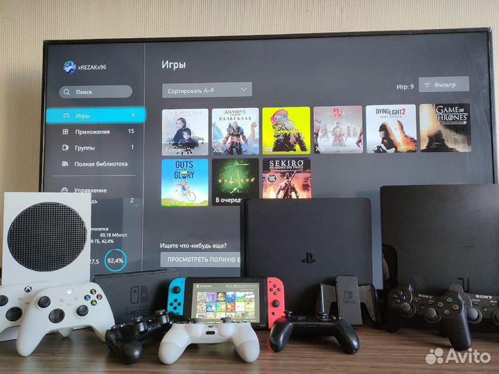 Аренда PS3, PS4, Xbox, Nintendo, Шлем VR, Игр