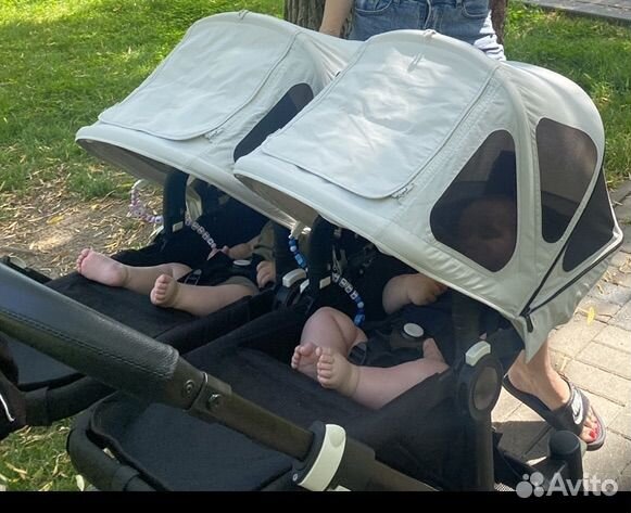 Коляска для двойни bugaboo donkey 2