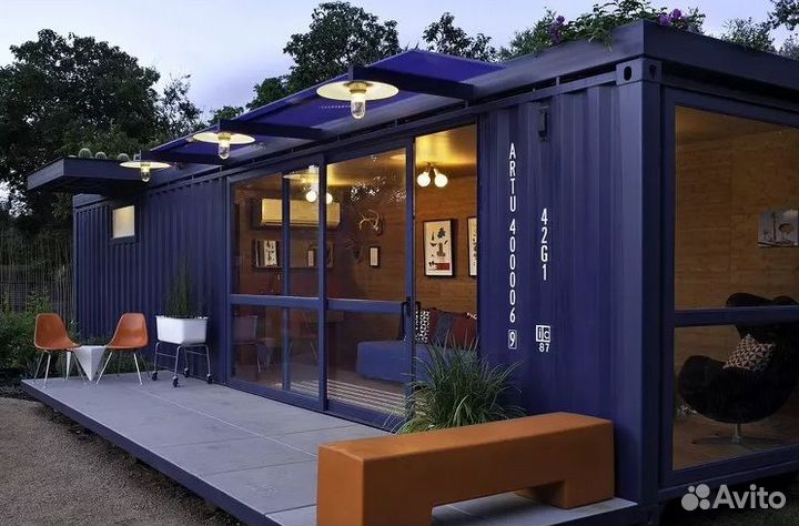 Модульный дом из контейнеров с Новосибирска