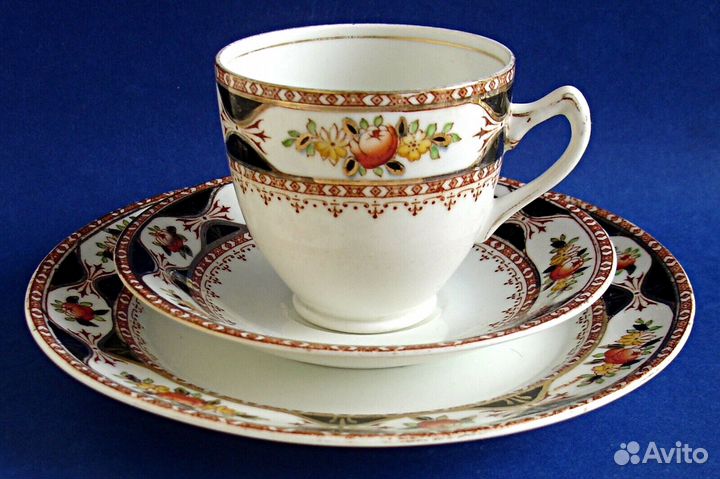 Чайное трио.sutherland.Англия.Фарфор.Кофейное