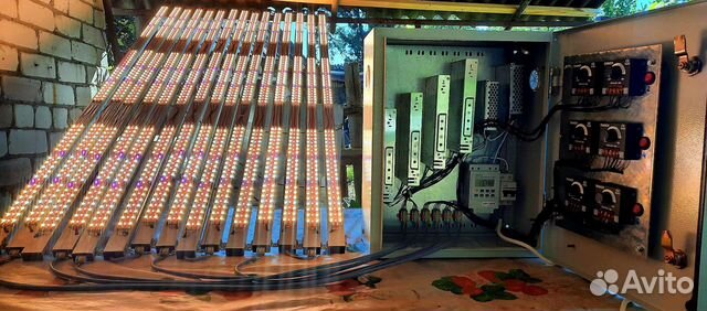 Светильники для стеллажного выращивания