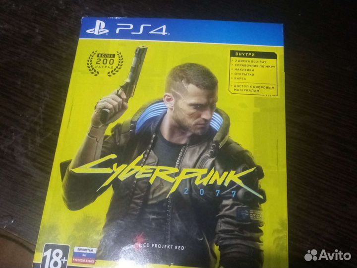 PS4 Cyberpunk 2077 стилбук издание