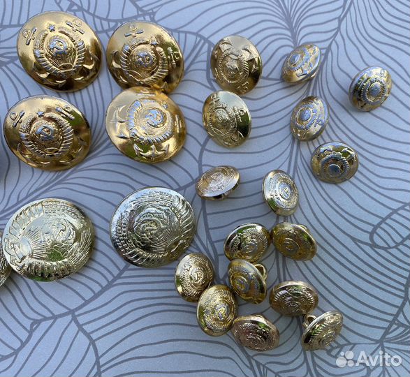 Пуговицы Адмиральские и Генеральские